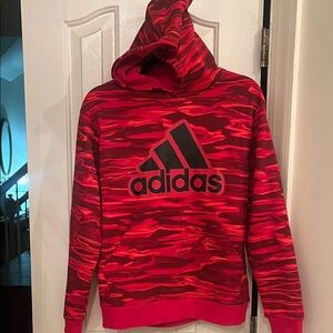 Adidas hoodie size Larger good condition